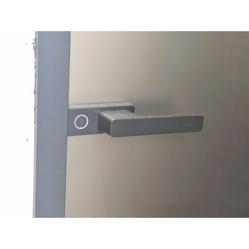 Custom Doors, Toilet Doors, 2.3 Ultra-Narrow Aluminum Alloy Swing Doors, Toilet And Bathroom Doors, Double-Layer Tempered Glass