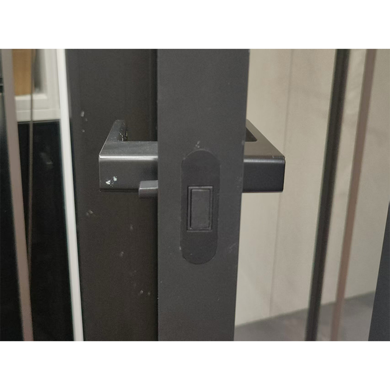 Custom Doors, Toilet Doors, 2.3 Ultra-Narrow Aluminum Alloy Swing Doors, Toilet And Bathroom Doors, Double-Layer Tempered Glass