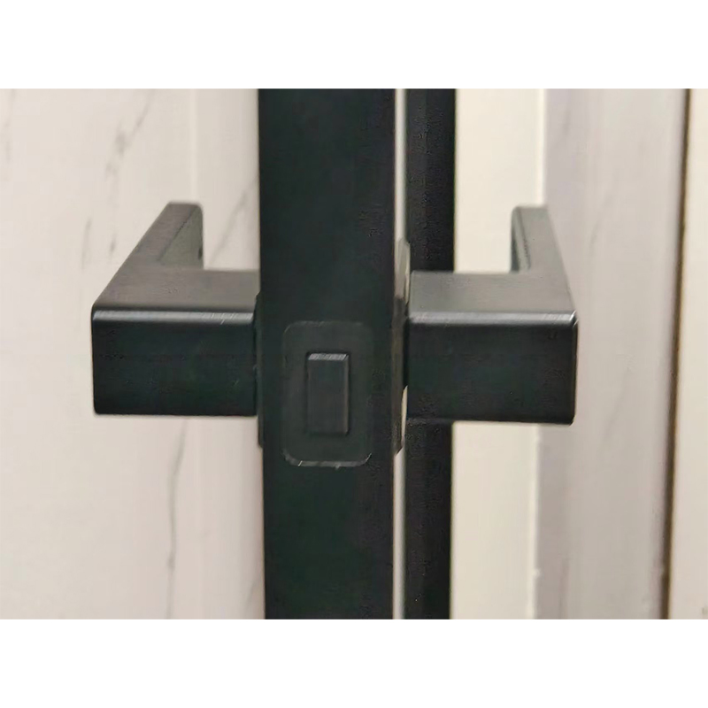 Custom Doors, Toilet Doors, 2.4 Ultra-Narrow Aluminum Alloy Swing Doors, Toilet And Bathroom Doors, Double-Layer Tempered Glass